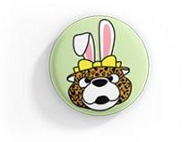 Easter Ms. Pawla button