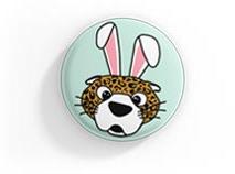 Easter Southpaw button