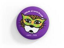 Mardi Gras button